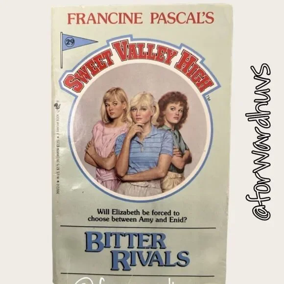 Bundle Sale 3 for $15 | Sweet Valley High Bitter Rivals #29 | 1986