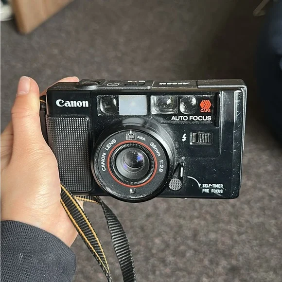 Canon Black Auto Focus Camera