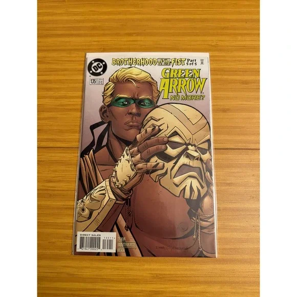 Green‎ Arrow Brotherhood of the Fist Part 5 of 5 Comic Book 135