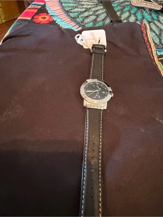 Vintage Silhouette of Mickey Mouse Watch