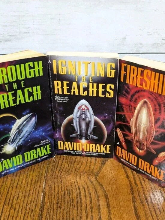 David Drake THE REACHES TRILOGY: Igniting Reaches, Through Breach, Fireships