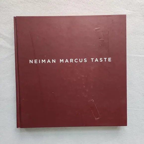 SIGNED by Kevin Garvin Neiman Marcus Taste Cookbook 100th Anniversary No DJ