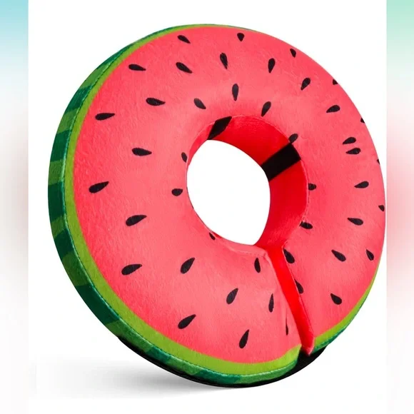 Watermelon Inflatable Dog Recovery Collar | Soft Cone Alternative XL