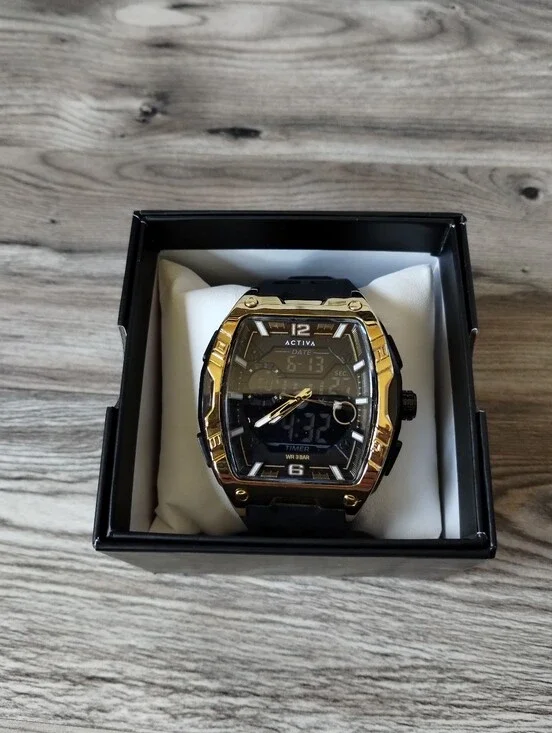 Actival Venzis X Invicta Digital Men's Watch - 50mm. Black (ACW8131-005)