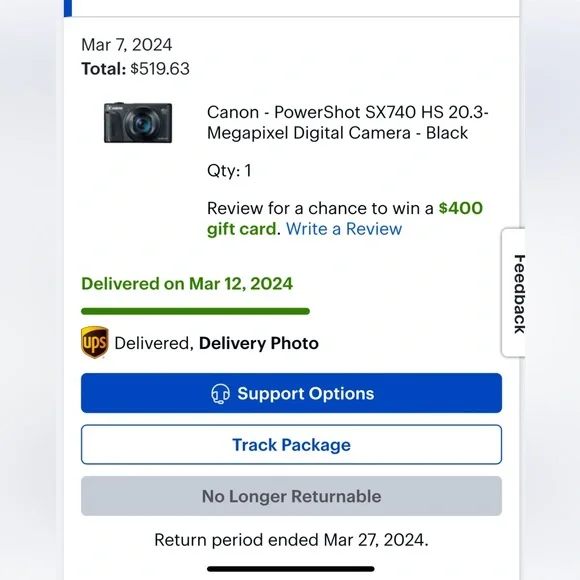 BRAND NEW CANON CAMERA