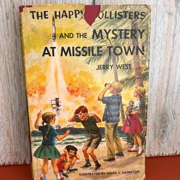 Happy Hollisters‎ and the Mystery at Missile Town by Jerry West Vtg 1961