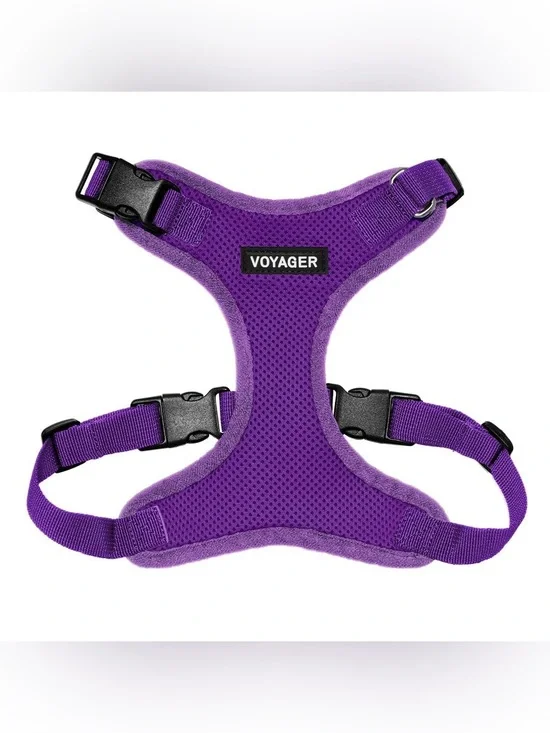 Voyager Adjustable Step-in Flex Breathable Mesh Dog Harness Small