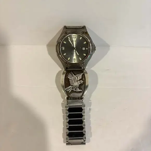 VINTAGE RELIC WET WATCH American Eagle Band Untested