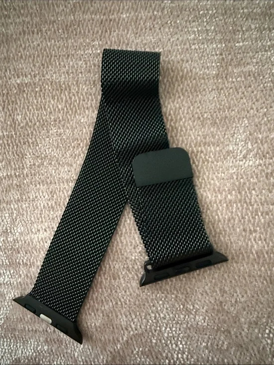 Black Milanese Mesh Watch Apple Watch Band 40/38mm