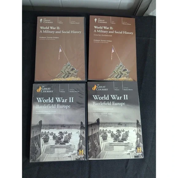 Great Courses WWII Military social History Battlefield Europe‎ DISC 1 guidebooks