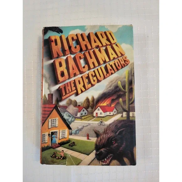 The‎ Regulators Richard Bachman Stephen King Hardcover Dutton