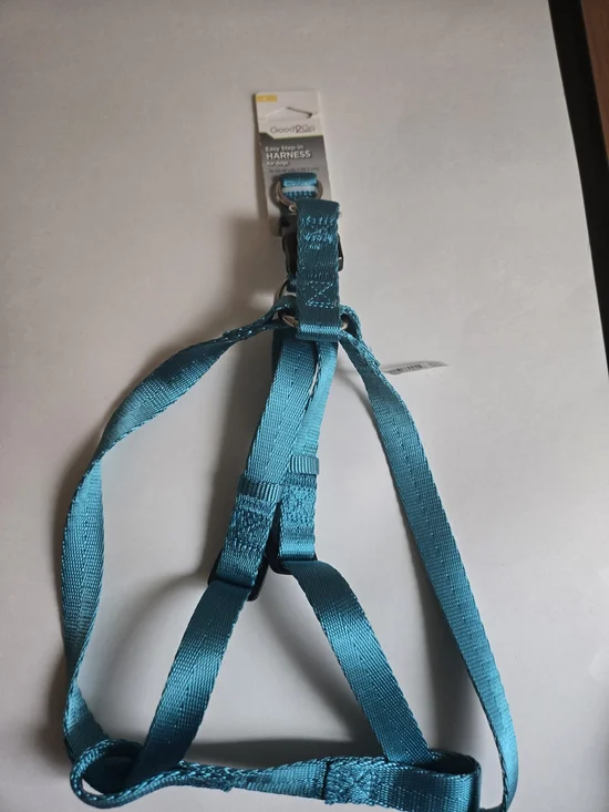 Turquoise Dog Harness - Easy Step-In