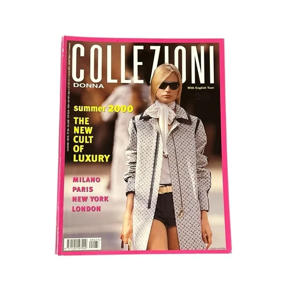 Vintage Y2K Collezioni Donna Pret-a-Porter Magazine #73 S/S 2000 Runway Fashion