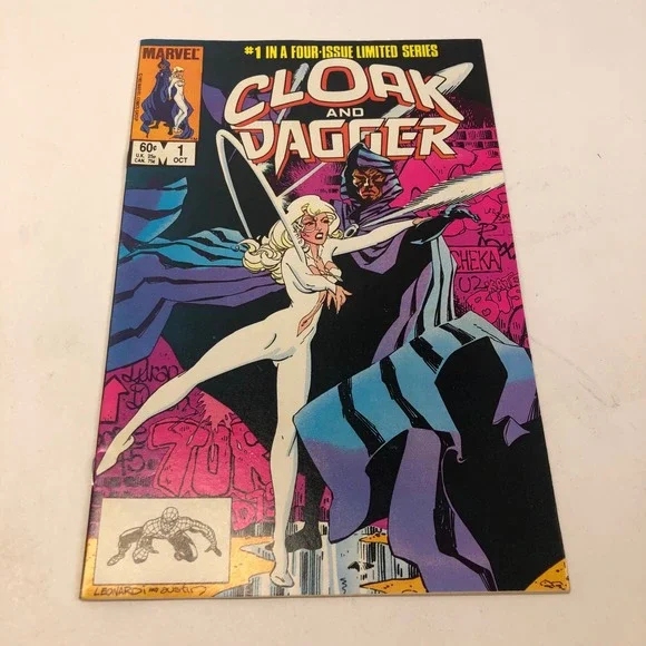 Cloak and Dagger 1 Limited Series Marvel Comic Book 1983 First Print October‎