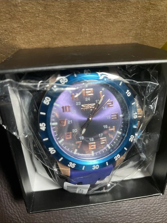 Men's Blue Purple INVICTA Sport Watch - Unknown Brand