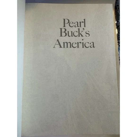 Pearl Buck's America by Pearl S. Buck (Hardcover) 1971 Great Photos - Scrapbooks
