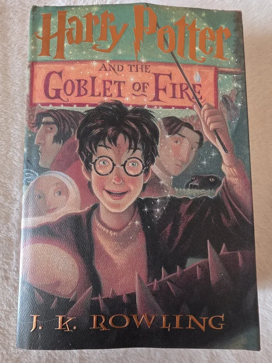 Harry Potter and the Goblet of Fire Hardcover Book with Dust Jacket