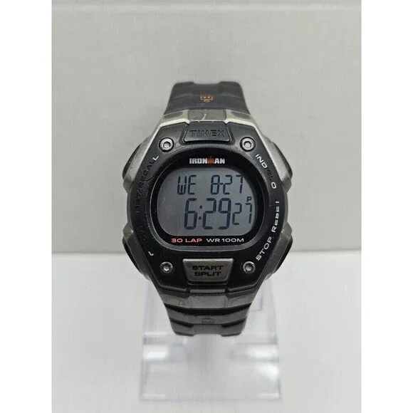 Timex Ironman Classic 30 Watch 41mm Indiglo WR100M New Battery Quartz T5K821 Men