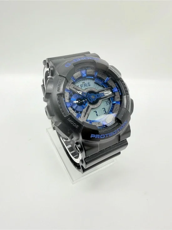 Casio G-Shock GA-110CB-1A Black Blue Ana-Digi Watch 5146 200M Working