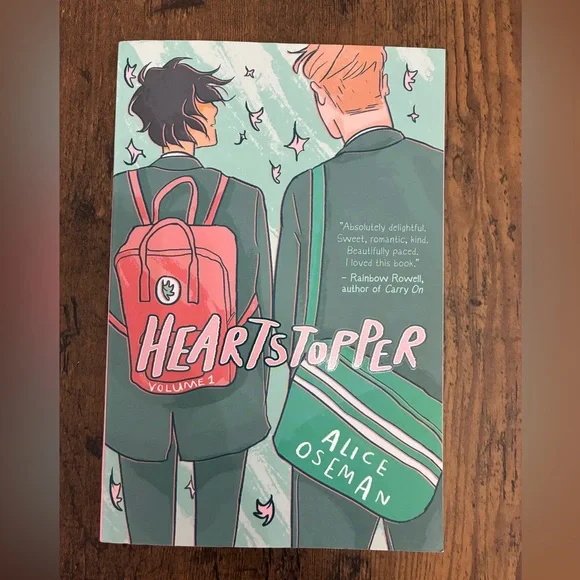 Heartstopper YA Graphic Novel Paperback Book