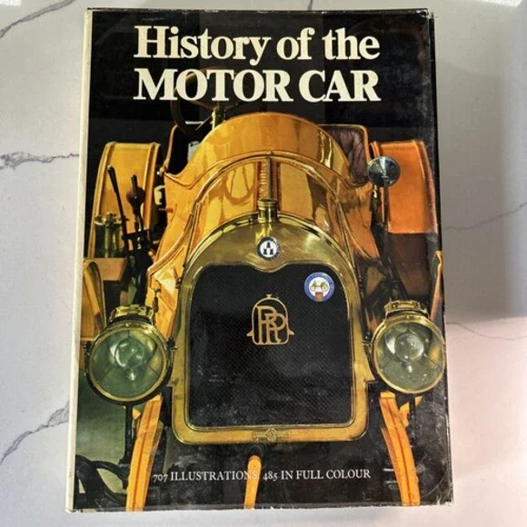 VINTAGE 1977 HISTORY OF THE MOTOR CAR BY STIG PUBLISHED BY CROWN PUBLISHERS