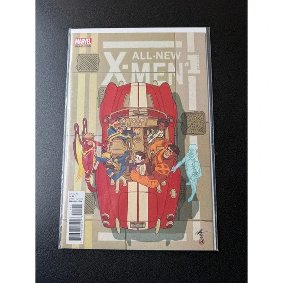Marvel All-New X-Men Annual #1‎ Variant Edition Amy Reeder Cover 2016 Comic Book