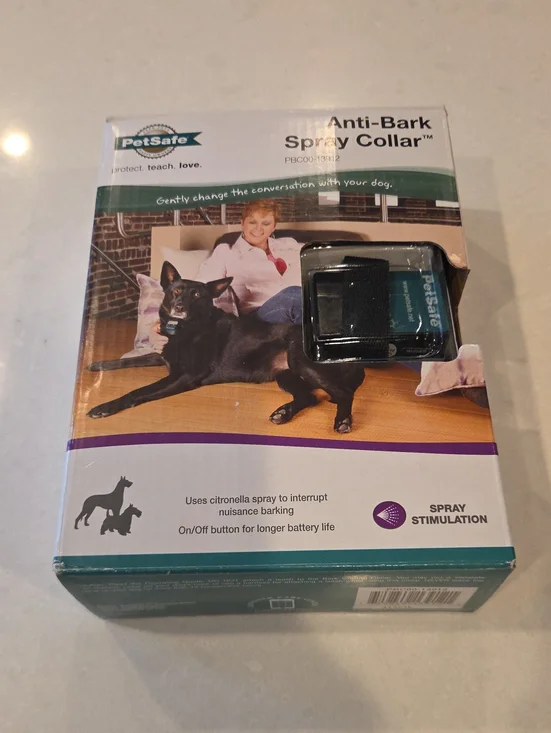 PetSafe Anti-Bark Spray Collar - Teal and Black