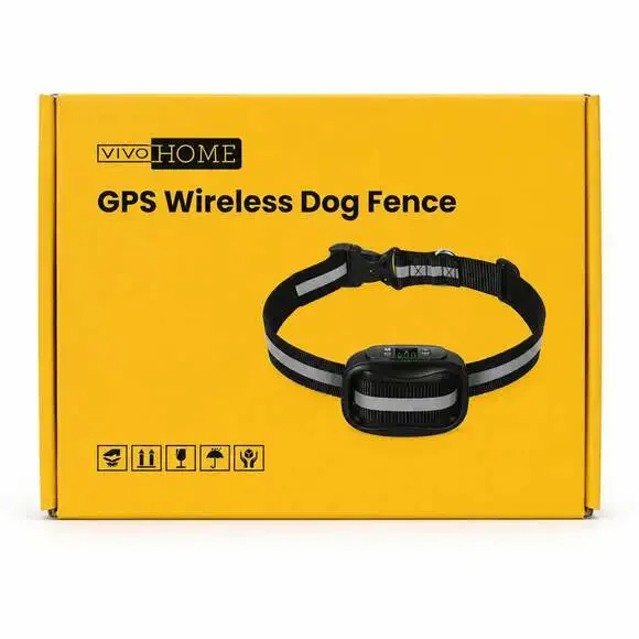 VIVOHOME GPS Wireless Dog Fence Training Collar