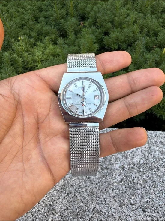Silver Mesh Bracelet Watch - Silver
