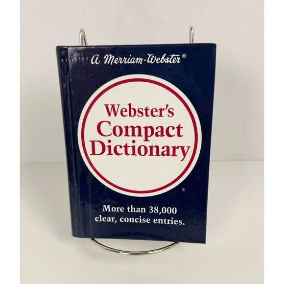 Webster's Compact Dictionary Merriam-Webster 1987 Hardcover