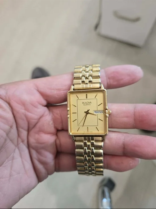 Gold Bulova Quartz Men’s Watch