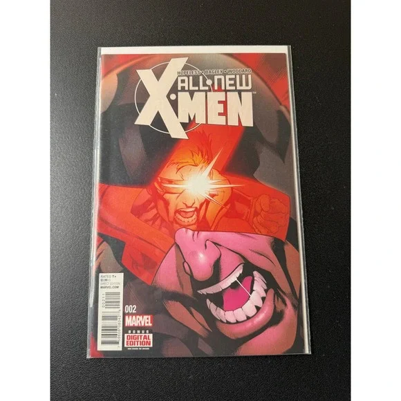 All New X-Men 2 Marvel Comics 2016 Hopeless‎ Bagley Woodard Direct Edition T+