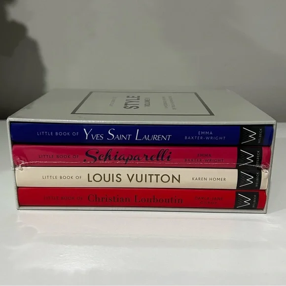Louis Vuitton Little Book of Louis Vuitton - Cream Spine with Red Accents