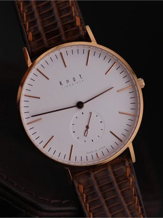Y2K Knot Timepiece CS-36RGWH Men’s Watch