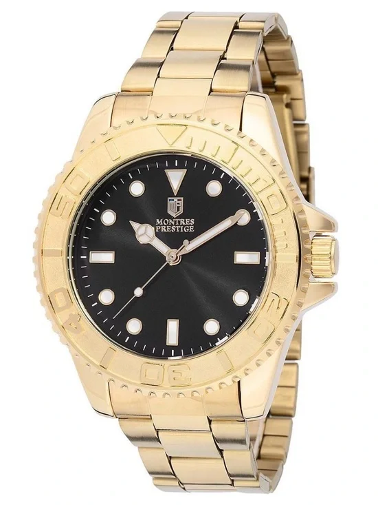 Montres Prestige - Men's Watch - 43mm, Gold (AIC-MPW-0263)