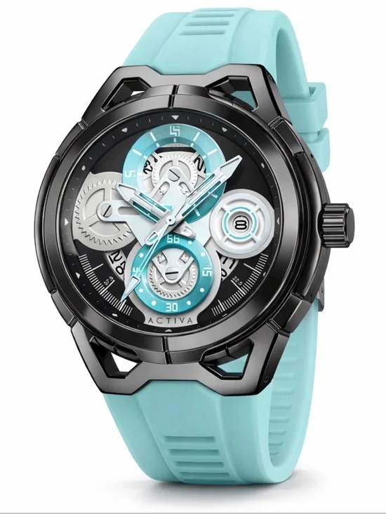 Activa Drift X Invicta Men's Watch - 44mm. Light Blue (ACW9349-005)