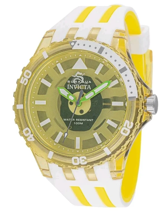 Invicta Subaqua Chromamode Men's Watch - 44mm Yellow 69451 New