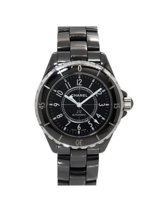 Chanel 38 Watch Black Ceramic Date Automatic Winding 6 19 Mountain Road