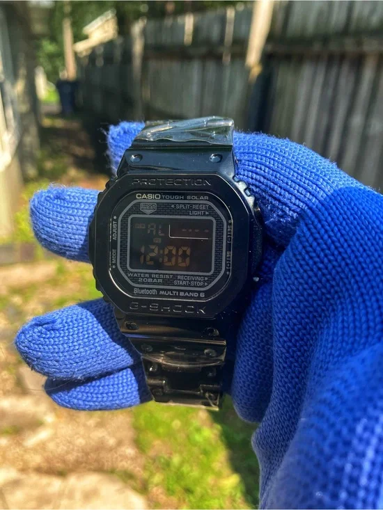 Custom G Shock Metal Black Colorway