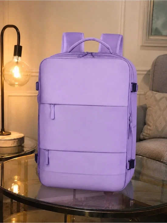 Minimalist Lavender Travel Backpack for Men women waterproof new Everyday Carry