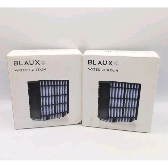 Lot of 2 Blaux Water Curtain Replacement Changeable Filter (Portable AC)