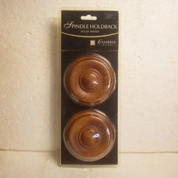 New in Package MSG Marketing Cambria Wood Spindle Holdback Solid Wood