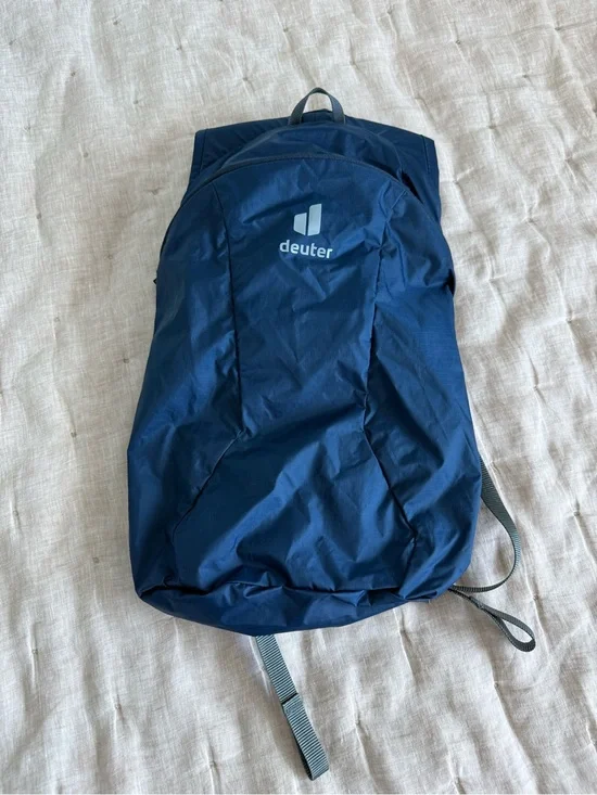 Deuter Blue Lightweight Packable Daypack Hiking Travel Backpack 18L
