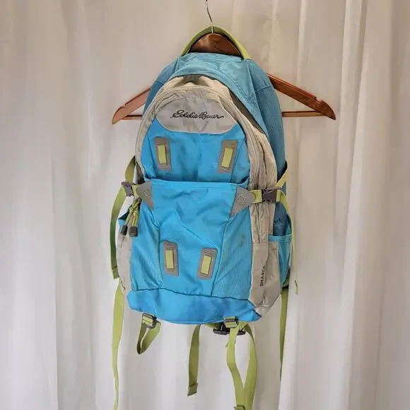 Eddie Bauer Shata Teal, Gray, Lime Adult Backpack