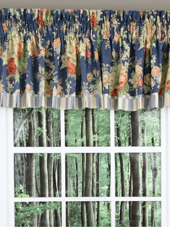 Waverly Sanctuary Rose Valance - Single