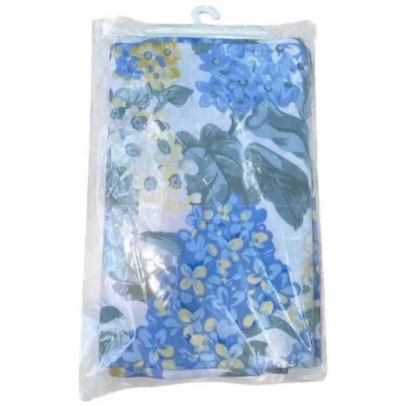 A.L.Ellis Blue Hydrangea Window Valance 70