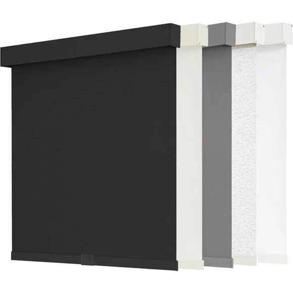 AOSKY Cordless roller blind Blackout roller shade 33.5” x 72
