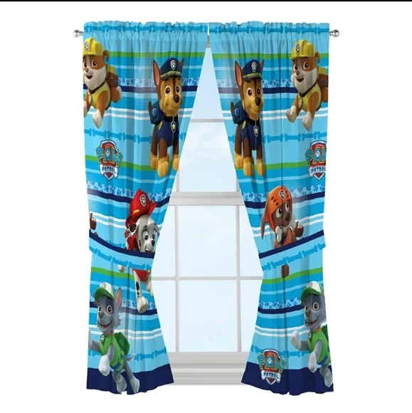 Nickelodeon Paw Patrol set of 2 window panels