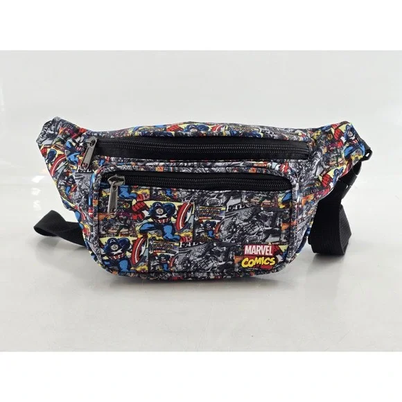 NWT Marvel Comics Captain America Cross‎ Body Or Around Waist Fanny Pack