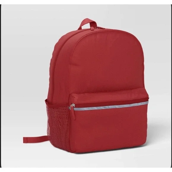 Deal Worthy Backpack Unisex One‎ Size Red 15in Laptop Sleeve NWT